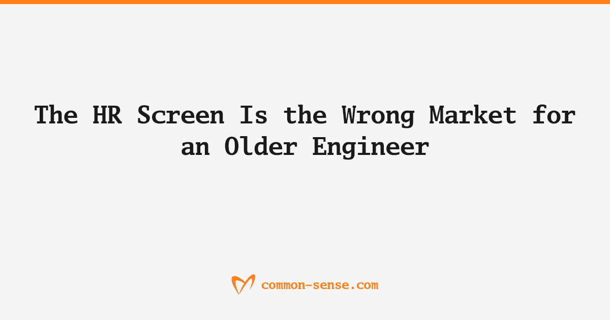 An experienced engineer choosing direct outreach to a technical decision maker instead of an automated HR application funnel