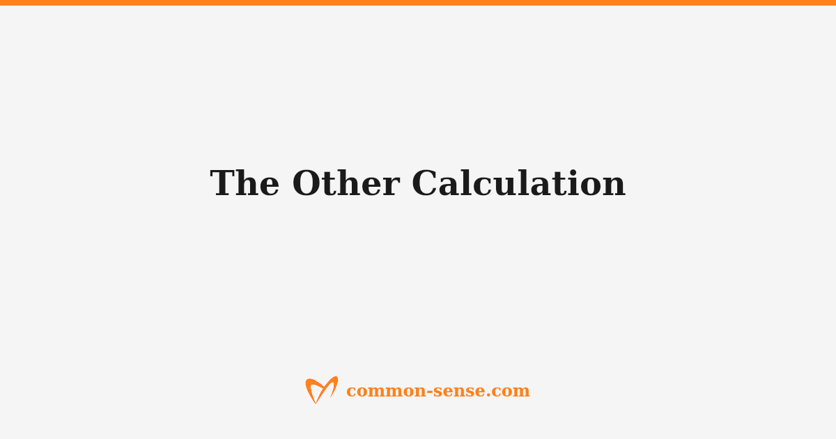 A hospital CFO at his desk early in the morning, spreadsheet open, two tabs visible -- one labeled Cost Analysis, the other Alternative Analysis -- the numbers on each tab telling a different story about the same empty rooms