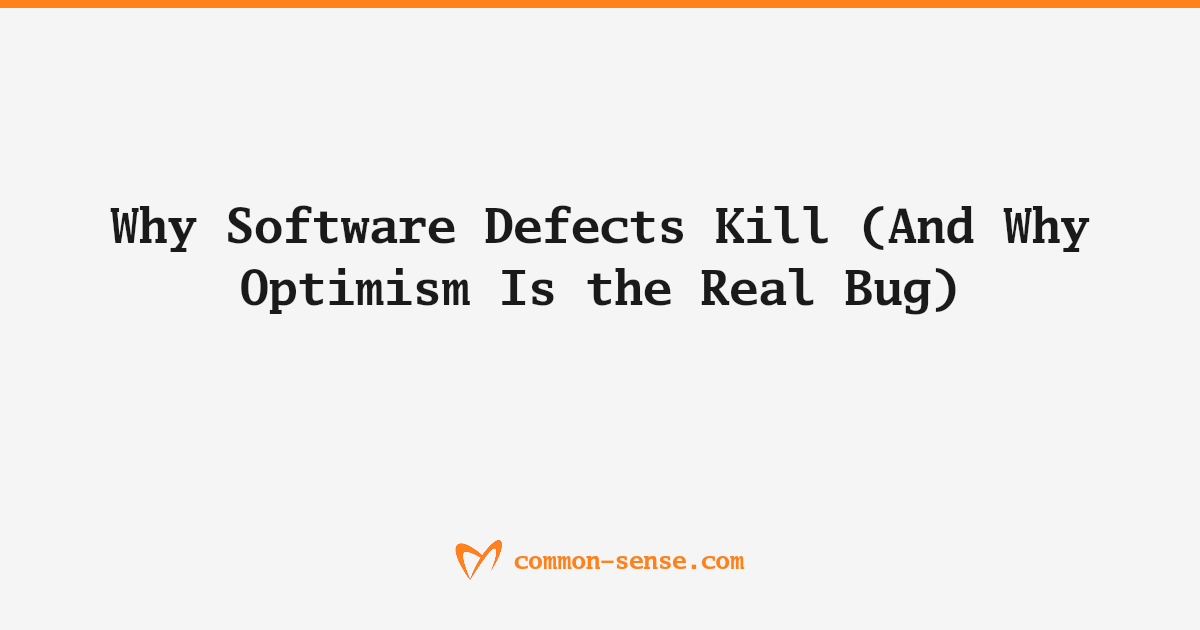 FDA enforcement data showing software defects as the highest Class I recall category